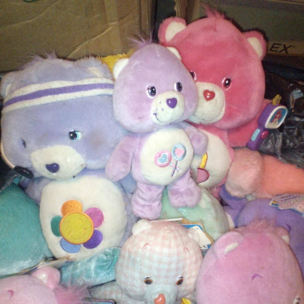 Care Bear stuff animals